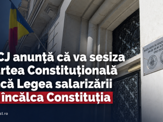 ICCJ va sesiza CCR privind incalcarea Constitutiei
