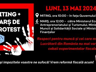 MTING DE PROTEST ȘI MARS BNS-SNST