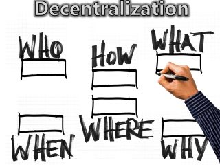 descentralization